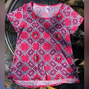 LuLaRoe Disney Minnie Mouse Shirt